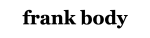 logo Frank Body